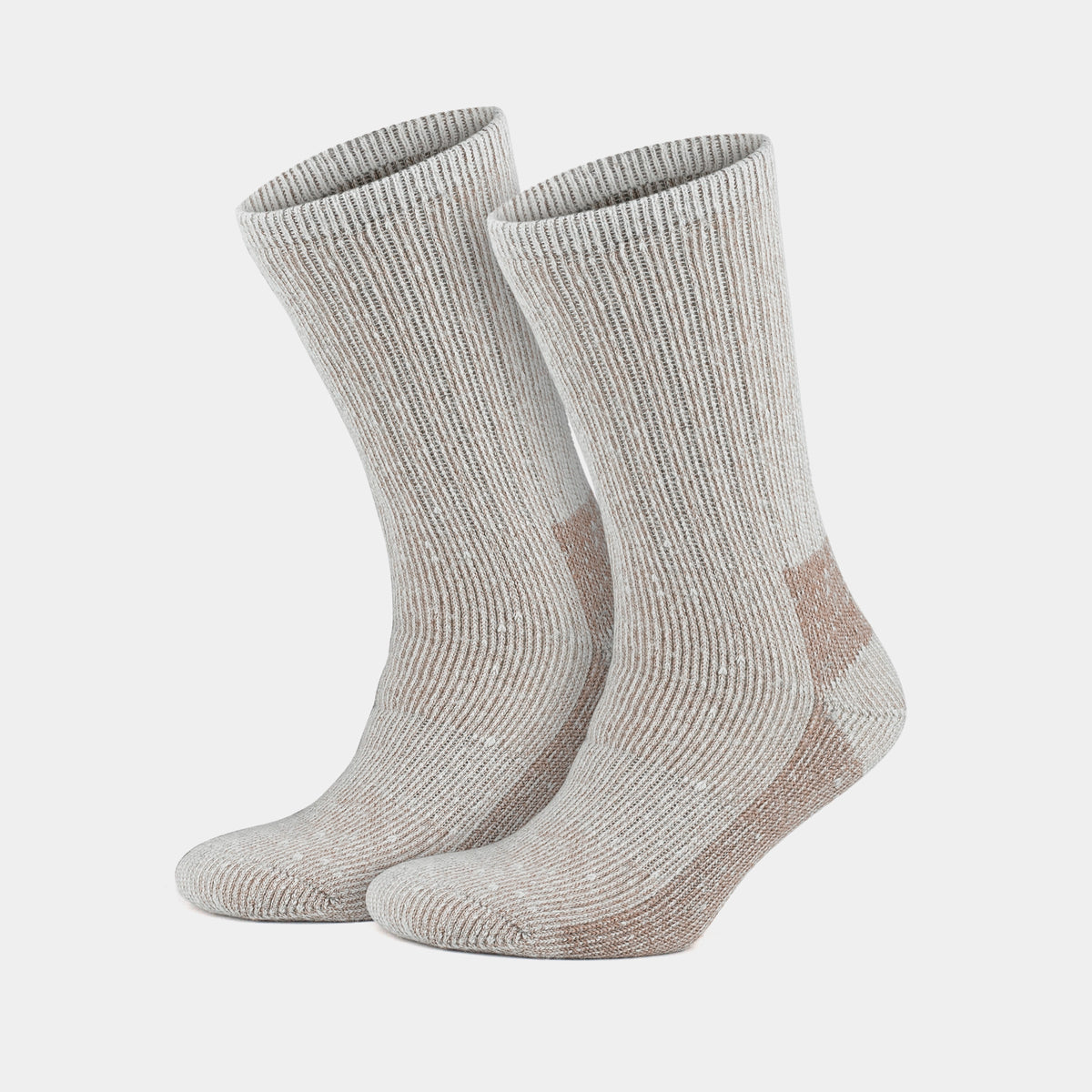 Thermal Warm Terry Lined Alpaca Hiking Boot Socks for Men & Women - Optic Effect