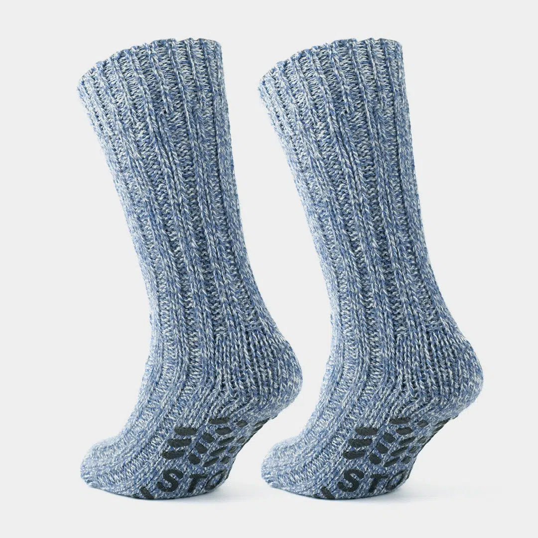 Women's Non-Slip Socks - Size 9-11, with Grips