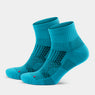 GoWith performance socks with cushion blue 2 pairs