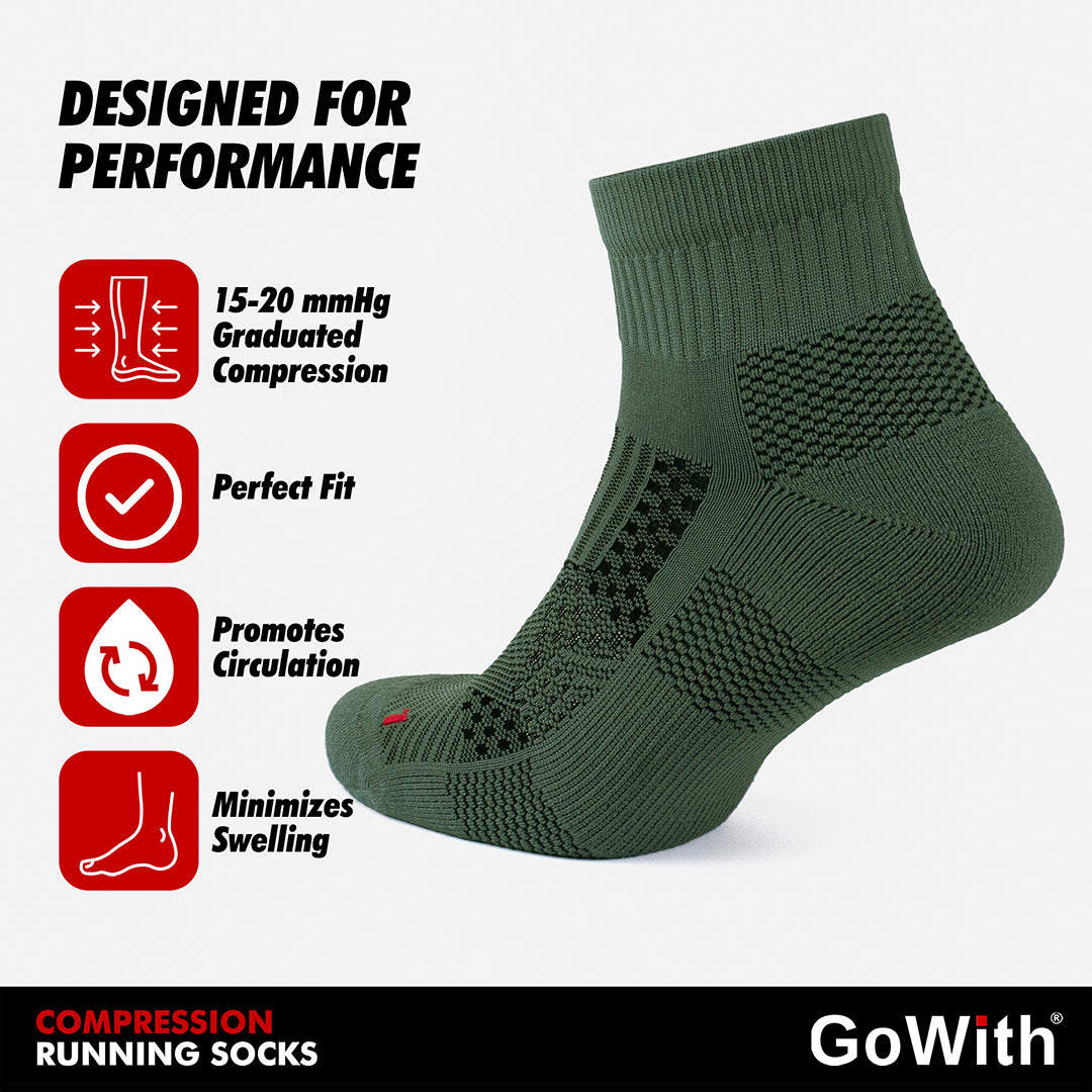 GoWith performance socks with cushion design features