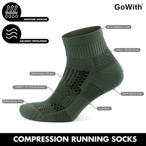 GoWith performance socks with cushion features