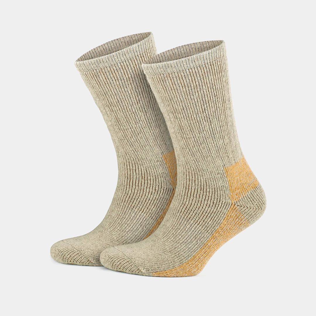 GoWith terry lined socks beige