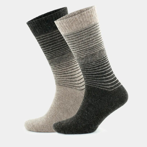 Warm Boot Socks for Winter- Durable Alpaca Wool - GoWith